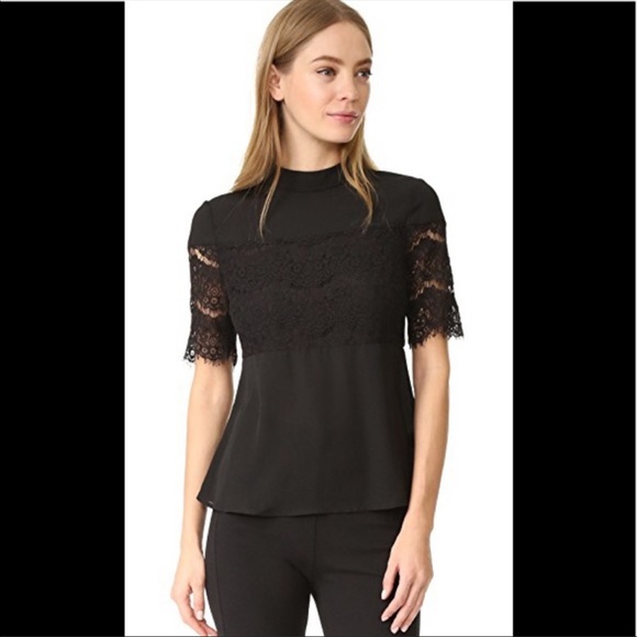 WAYF White Lace Top Sz Small - Picture 2 of 4